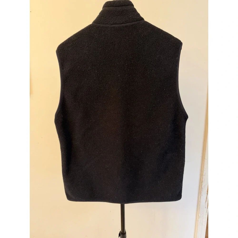 Patagonia Synchilla Unisex Vest The Ellen Degeneres Show Size M Black Fleece